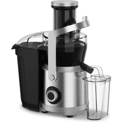 Tefal Sokowiówka ZE660D10, Entsafter, Schwarz, Silber Tefal Sokowiówka ZE660D10, Entsafter, Schwarz, Silber