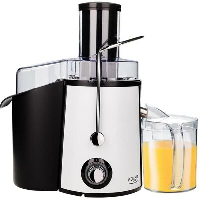 Adler Juicer AD 4128, Entsafter, Weiss, Schwarz Adler Juicer AD 4128, Entsafter, Weiss, Schwarz