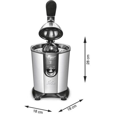 Solis Citrus Juicer 8453, Entsafter, Schwarz, Silber Solis Citrus Juicer 8453, Entsafter, Schwarz, Silber