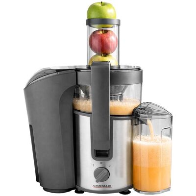 Gastroback GmbH 40116 Vital Juicer Plus, Entsafter, Schwarz, Grau, Silber Gastroback GmbH 40116 Vital Juicer Plus, Entsafter, Schwarz, Grau, Silber