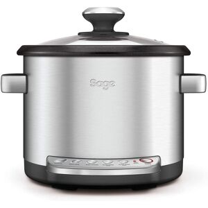 Sage The Risotto Plus, Dampfgarer + Reiskocher, Silber, Schwarz Sage The Risotto Plus, Dampfgarer + Reiskocher, Silber, Schwarz