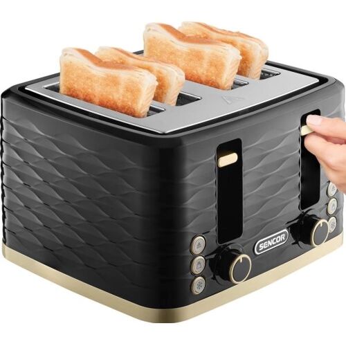 Sencor STS7551BK, Toaster, Schwarz