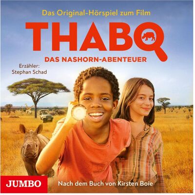 Jumbo Thabo: Das Nashorn-Abenteuer (Das Original-Hörspie, Hörbücher von Andrea Sawatzki, Stephan Schad Jumbo Thabo: Das Nashorn-Abenteuer (Das Original-Hörspie, Hörbücher von Andrea Sawatzki, Stephan Schad