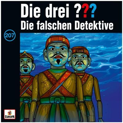 Europa LP Die drei DREI FRAGEZEICHEN 207 - Die falschen Detektive, Schallplatten Europa LP Die drei DREI FRAGEZEICHEN 207 - Die falschen Detektive, Schallplatten