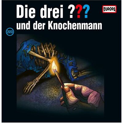 Europa Die drei??? 223 - und der Knochenmann (2LP), Schallplatten Europa Die drei??? 223 - und der Knochenmann (2LP), Schallplatten