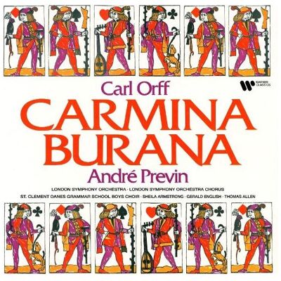 Warner Bros. Carmina Burana, Schallplatten Warner Bros. Carmina Burana, Schallplatten