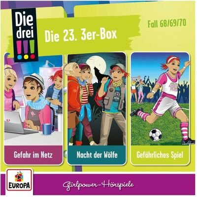 Europa Die drei DREI AUSRUFEZEICHEN - 23 Box (F68-69,70), Hörbücher Europa Die drei DREI AUSRUFEZEICHEN - 23 Box (F68-69,70), Hörbücher