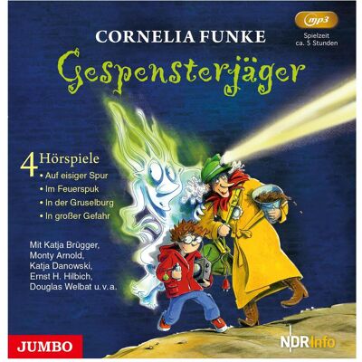 Phonag Gespensterjäger: Vier Hörspiele, Hörbücher von Funke, Cornelia Phonag Gespensterjäger: Vier Hörspiele, Hörbücher von Funke, Cornelia