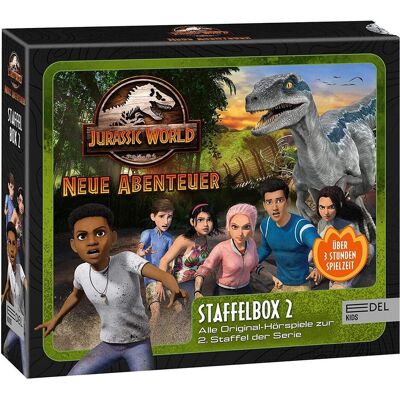Edel:Kids Jurassic World - Neue Abenteuer Staffelbox 2 (F4-6), Hörbücher von Jurassic World-Neue Abenteuer Edel:Kids Jurassic World - Neue Abenteuer Staffelbox 2 (F4-6), Hörbücher von Jurassic World-Neue Abenteuer