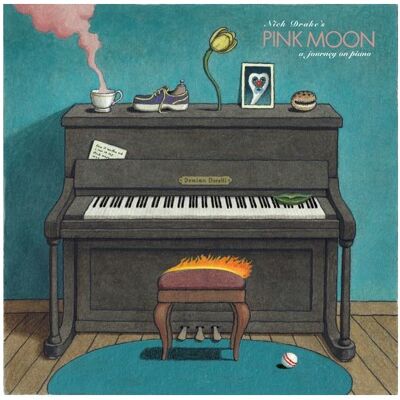 Ponderosa Nick Drake/'s Pink Moon (180g Black Vinyl), Schallplatten Ponderosa Nick Drake/'s Pink Moon (180g Black Vinyl), Schallplatten