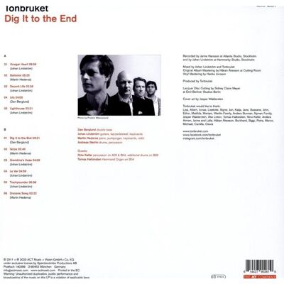 ACT Dig It To The End (180g Black Vinyl), Schallplatten ACT Dig It To The End (180g Black Vinyl), Schallplatten