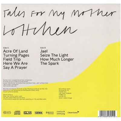 GLM Tales For My Mother (180g Black Vinyl), Schallplatten GLM Tales For My Mother (180g Black Vinyl), Schallplatten