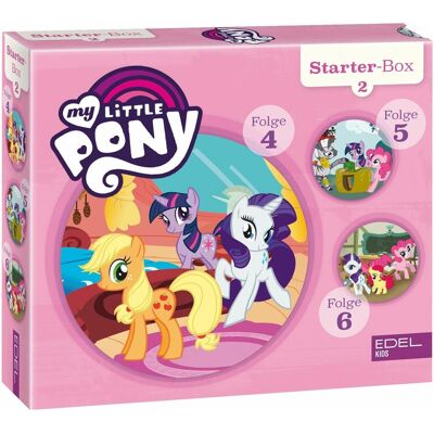 Edel:Kids My little Pony - Starterbox 2 (F4-6), Hörbücher Edel:Kids My little Pony - Starterbox 2 (F4-6), Hörbücher