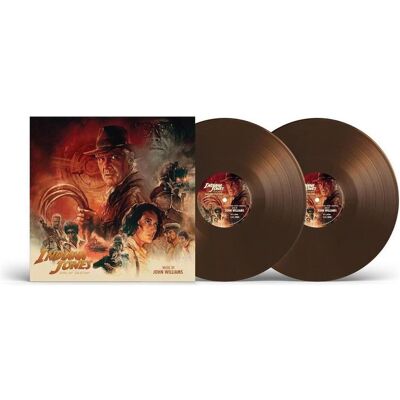 Disney Indiana Jones and the Dial of Destiny (2LP Brown Vinyl), Schallplatten Disney Indiana Jones and the Dial of Destiny (2LP Brown Vinyl), Schallplatten
