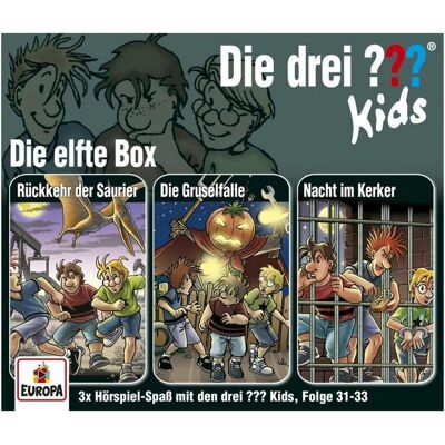Die drei??? Kids 3er Box. Box.11, 3 Audio-CDs, Hörbücher von United Soft Media Die drei??? Kids 3er Box. Box.11, 3 Audio-CDs, Hörbücher von United Soft Media