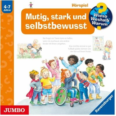 Jumbo Wieso Weshalb Warum Mutig, stark und selbstbewusst, Hörbücher von P. Mennen, S. Szylowicki Jumbo Wieso Weshalb Warum Mutig, stark und selbstbewusst, Hörbücher von P. Mennen, S. Szylowicki