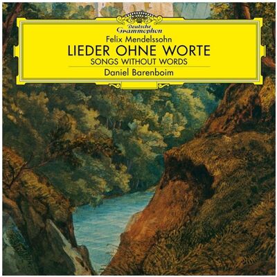DGG Daniel Barenboim: Mendelssohn-Lieder Ohne Worte, Schallplatten DGG Daniel Barenboim: Mendelssohn-Lieder Ohne Worte, Schallplatten
