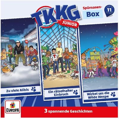 Europa TKKG Junior - 11. Box (F.31-32,33), Hörbücher von Stefan Wolf Europa TKKG Junior - 11. Box (F.31-32,33), Hörbücher von Stefan Wolf