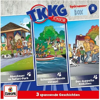 Europa TKKG Junior - 8 Box (F22-24), Hörbücher Europa TKKG Junior - 8 Box (F22-24), Hörbücher
