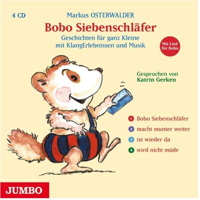 Jumbo Bobo Siebenschläfer - Gesamtschuber, Hörbücher Jumbo Bobo Siebenschläfer - Gesamtschuber, Hörbücher