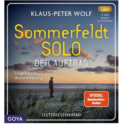 Edel:Kids SommerfeldtSolo.DerAuftrag1, Hörbücher von Klaus-Peter Wolf Edel:Kids SommerfeldtSolo.DerAuftrag1, Hörbücher von Klaus-Peter Wolf