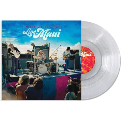 Legacy, Schallplatten, Jimi Hendrix Live In Maui (Vinyl LP 12) Clear (NEW) (Jimi Hendrix) Legacy, Schallplatten, Jimi Hendrix Live In Maui (Vinyl LP 12) Clear (NEW) (Jimi Hendrix)
