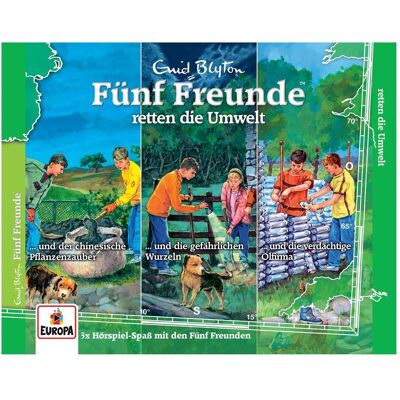 Europa Fünf Freunde - 37Box retten die Umwelt, Hörbücher von Enid, Blyton Europa Fünf Freunde - 37Box retten die Umwelt, Hörbücher von Enid, Blyton