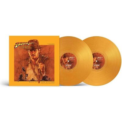 Disney Indiana Jones and the Raiders of the Lost Ark (2LP Gold Vinyl), Schallplatten Disney Indiana Jones and the Raiders of the Lost Ark (2LP Gold Vinyl), Schallplatten