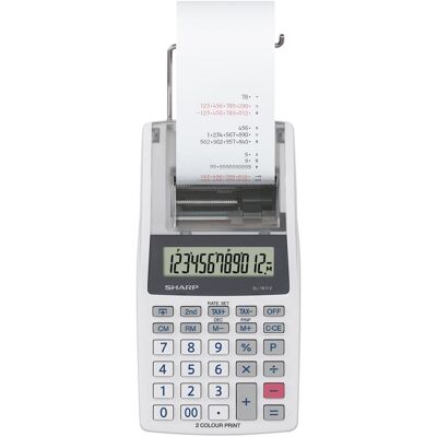 Sharp Taschenrechner, Tischrechner druckend EL-1611 V mit Netzteil (Netzbetrieb) Sharp Taschenrechner, Tischrechner druckend EL-1611 V mit Netzteil (Netzbetrieb)