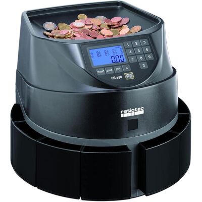 ratiotec, Geldzähler, Coinsorter CS 250 (Münzzähler) ratiotec, Geldzähler, Coinsorter CS 250 (Münzzähler)
