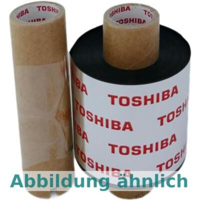 Toshiba Beschriftungsband, TEC SW1 110mm x 450m (11 cm, Schwarz) Toshiba Beschriftungsband, TEC SW1 110mm x 450m (11 cm, Schwarz)