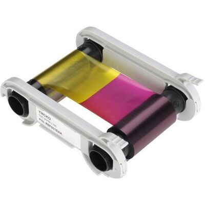 Evolis, Beschriftungsband, Color Ribbon (13.80 cm, Gelb, Schwarz) Evolis, Beschriftungsband, Color Ribbon (13.80 cm, Gelb, Schwarz)