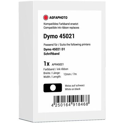 Agfaphoto, Beschriftungsband, kompatibel mit DYMO S0720610 auf (1.20 cm) Agfaphoto, Beschriftungsband, kompatibel mit DYMO S0720610 auf (1.20 cm)