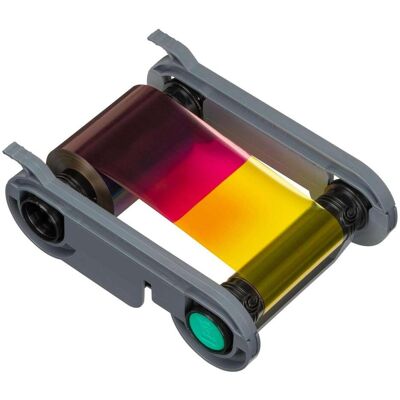 Evolis, Beschriftungsband, farbband color 200 primacy2 für 200 karten color ymck+overlay (6 cm, Mehrfarbig) Evolis, Beschriftungsband, farbband color 200 primacy2 für 200 karten color ymck+overlay (6 cm, Mehrfarbig)