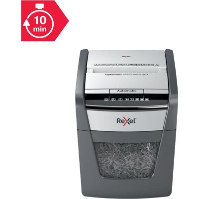 Rexel, Aktenvernichter, Optimum AutoFeed+ 50X P-4 (Partikelschnitt) Rexel, Aktenvernichter, Optimum AutoFeed+ 50X P-4 (Partikelschnitt)