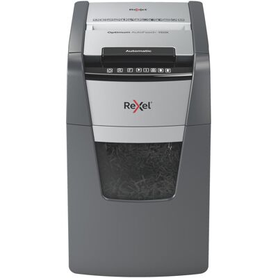 Rexel, Aktenvernichter, Aktenvernichter Optimum AutoFeed+ 150X Partikelschnitt 4 x 28 mm 44 l Blattanzahl (max.): 150 Sic (Partikelschnitt) Rexel, Aktenvernichter, Aktenvernichter Optimum AutoFeed+ 150X Partikelschnitt 4 x 28 mm 44 l Blattanzahl (max.): 150 Sic (Partikelschnitt)