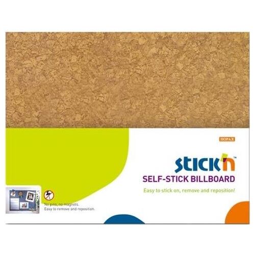Stick´n, Heft + Block, Bnt Scandinavia Selbstklebeplatte 46 x 58 cm Braun
