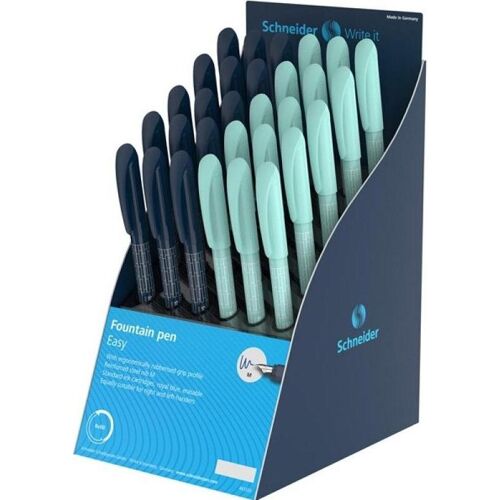 Schneider, Schreibstifte, Easy M Füllfederhalter (30 Stück) (Mehrfarbig, 30 x)