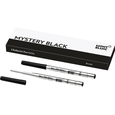 Montblanc, Ersatzpatronen + Tintenfass, Kugelschreiber Mine Grossraum (Schwarz, 0.60 mm, 2 Stk.) Montblanc, Ersatzpatronen + Tintenfass, Kugelschreiber Mine Grossraum (Schwarz, 0.60 mm, 2 Stk.)