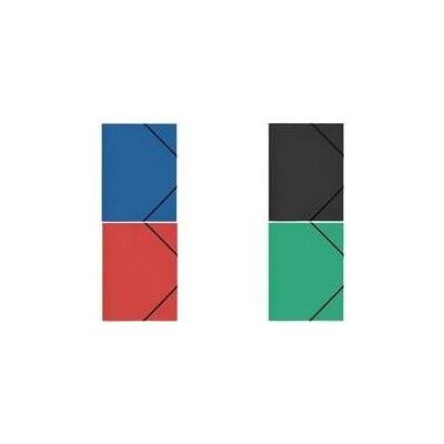 Elba, Mappe, Eckspannermappe Standard, DIN A4, aus PP, sortiert mit Eckspannergummi und 3 Einschlagklappen, Stärk (A4, 50x) Elba, Mappe, Eckspannermappe Standard, DIN A4, aus PP, sortiert mit Eckspannergummi und 3 Einschlagklappen, Stärk (A4, 50x)
