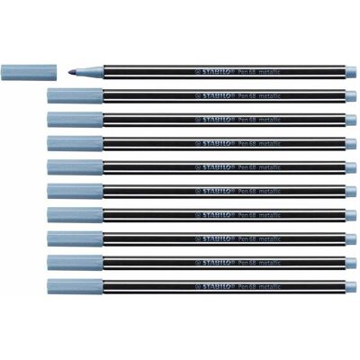 STABILO Pen 68 metallic Blau - Filzstifte STABILO Pen 68 metallic Blau - Filzstifte