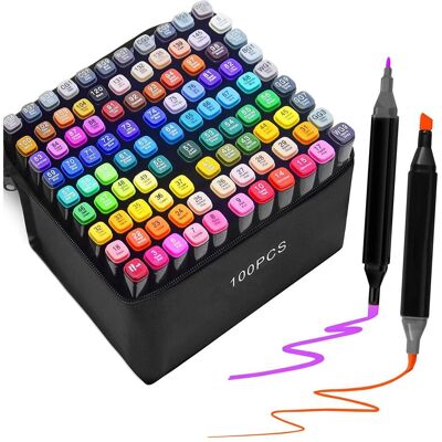 Extralink, Marker, Alkoholmarker Set (100x) Extralink, Marker, Alkoholmarker Set (100x)