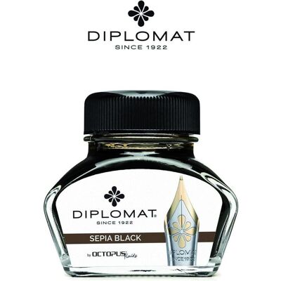 Diplomat - Sepia 30ml - Sepia - 30ml - Ink cartridge Diplomat - Sepia 30ml - Sepia - 30ml - Ink cartridge