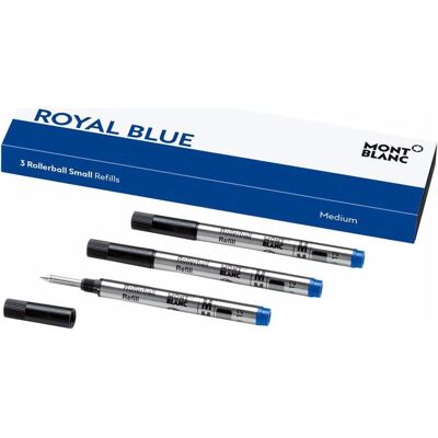 Montblanc, Ersatzpatronen + Tintenfass, Refill Rollerball (Blau, 0.50 mm, 3 Stk.) Montblanc, Ersatzpatronen + Tintenfass, Refill Rollerball (Blau, 0.50 mm, 3 Stk.)