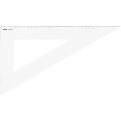 Aristo Lineal, Dreieck Plastik 60° (42 cm, Kunststoff) Aristo Lineal, Dreieck Plastik 60° (42 cm, Kunststoff)