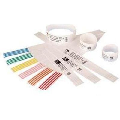 Zebra Beschriftungsband, Z-BAND DIRECT ADULT 25X279MM (1.91 cm, Weiss) Zebra Beschriftungsband, Z-BAND DIRECT ADULT 25X279MM (1.91 cm, Weiss)