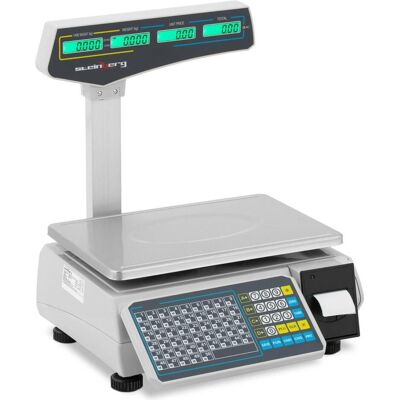 Steinberg Systems Kontrollwaage - 30 kg / 15 g - mit Preisrechenfunktion - LCD SBS-EBS-101 Steinberg Systems Kontrollwaage - 30 kg / 15 g - mit Preisrechenfunktion - LCD SBS-EBS-101