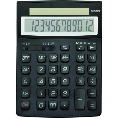 Maul, Taschenrechner, ECO 950 (Solarenergie) Maul, Taschenrechner, ECO 950 (Solarenergie)