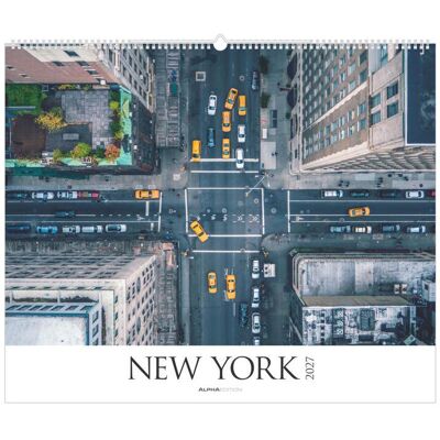 Alpha Edition, Kalender, New York 2027 Alpha Edition, Kalender, New York 2027