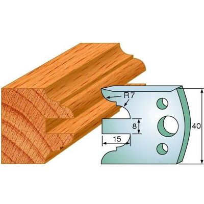 CMT ORANGE TOOLS - 691.098 Paar Begrenzungen 40x4mm - Werkzeuge CMT ORANGE TOOLS - 691.098 Paar Begrenzungen 40x4mm - Werkzeuge